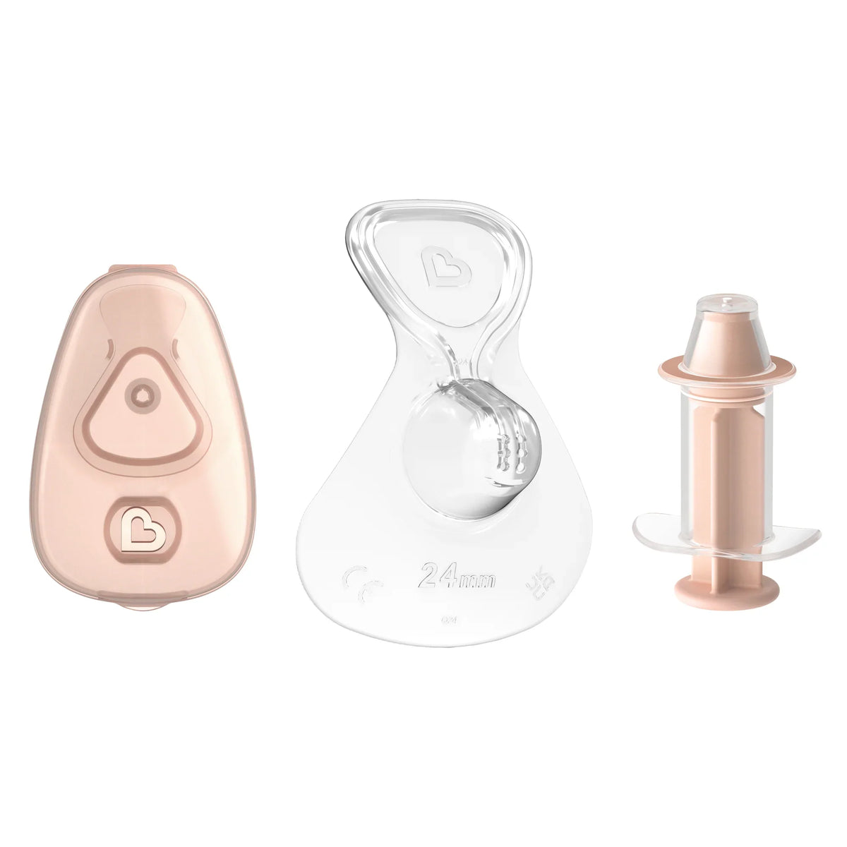 Kit Munchkin Flow con pezonera, estuche y jeringa de limpieza