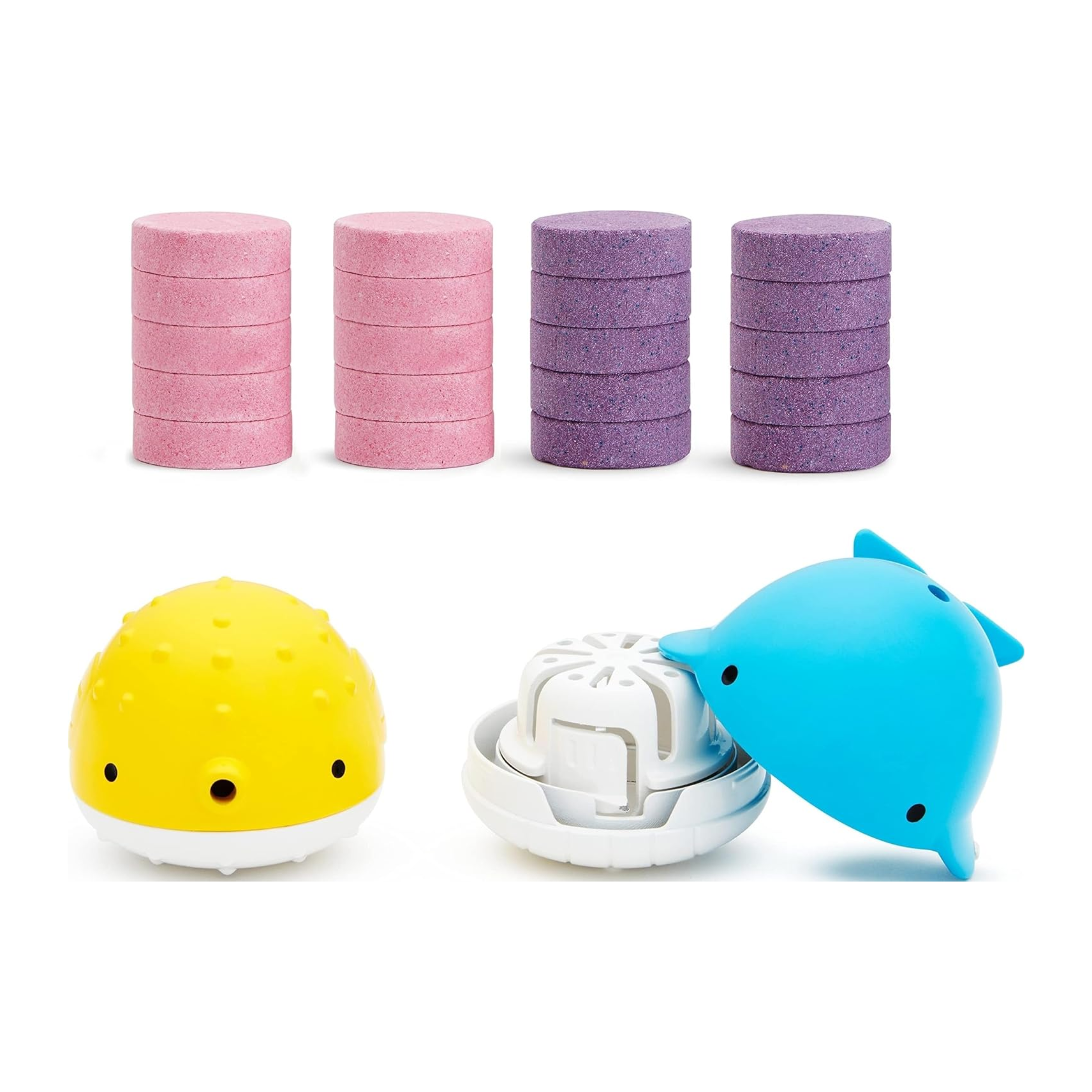 Color Buddies™ – Juguete de Baño con Pastillas Efervescentes de Colores