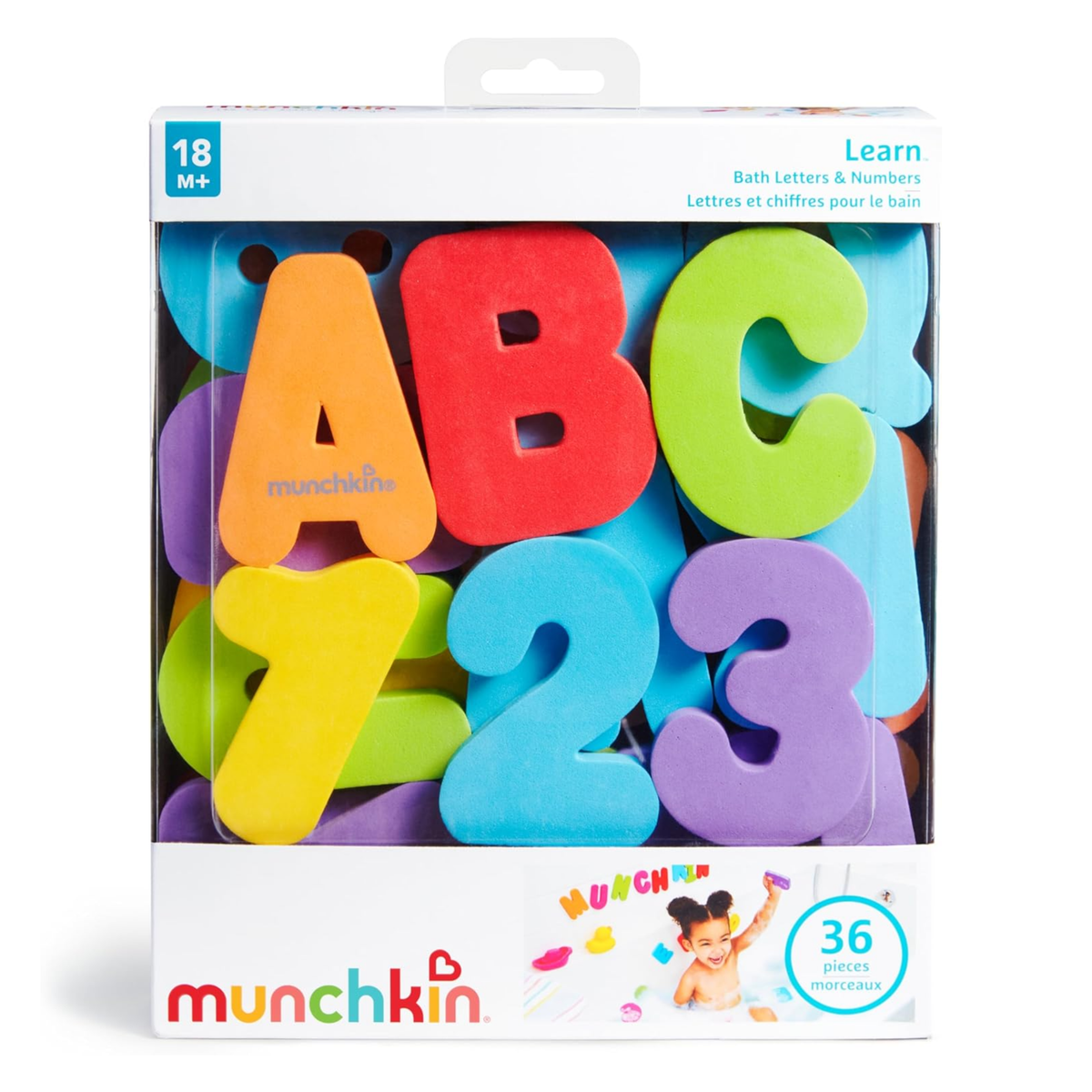 Letras y Números para el Baño Learn™ (36 piezas)