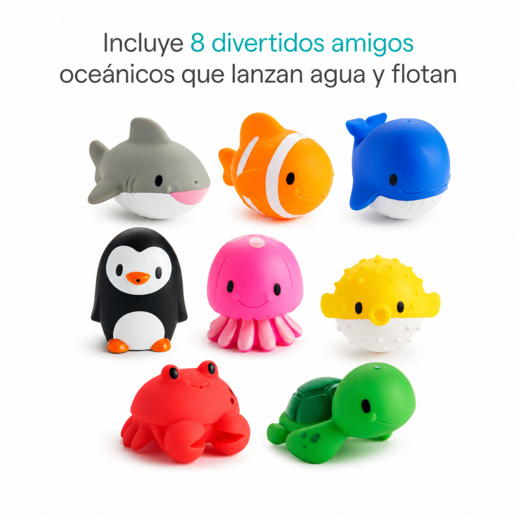 Pack 8 Ocean™ Squiters