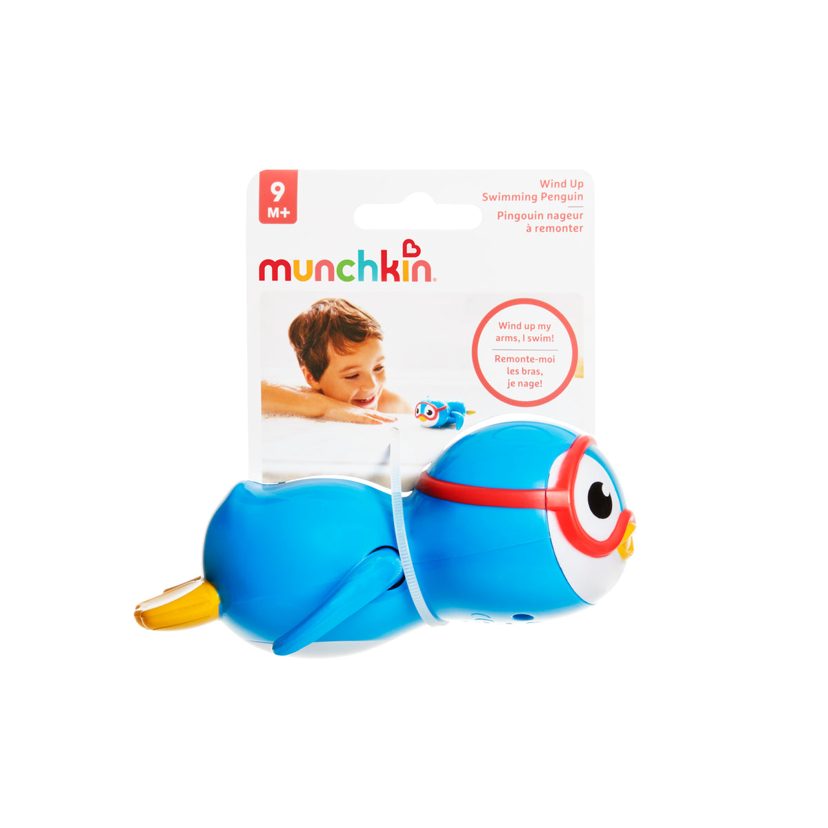 Pingüino Nadador a Cuerda