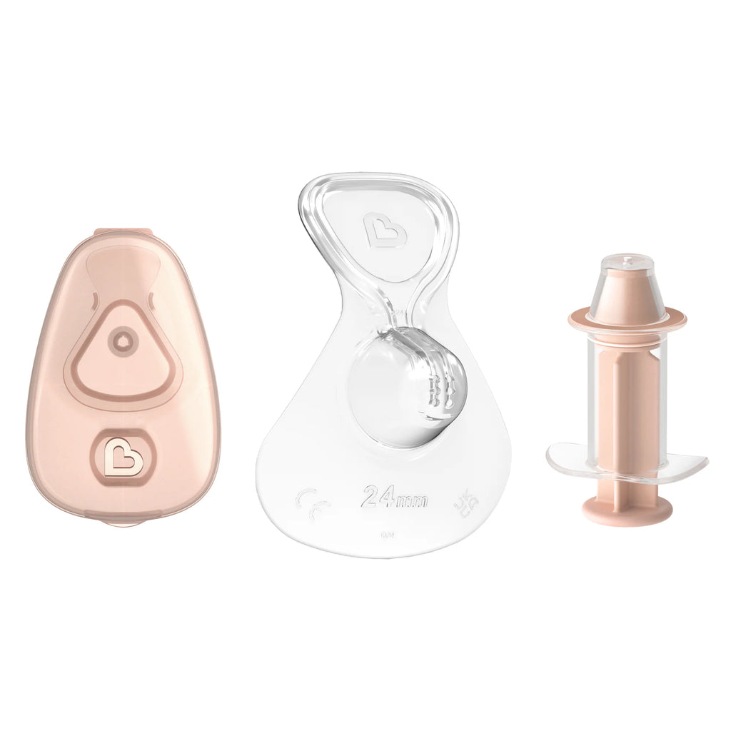 Kit Munchkin Flow con pezonera, estuche y jeringa de limpieza
