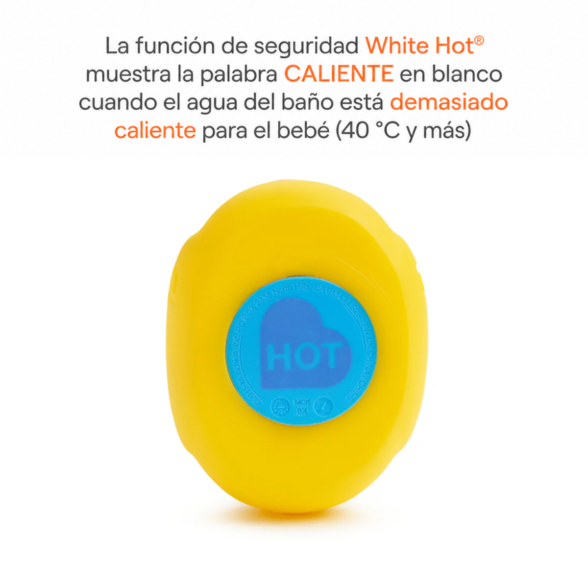 Patito de Baño White Hot®