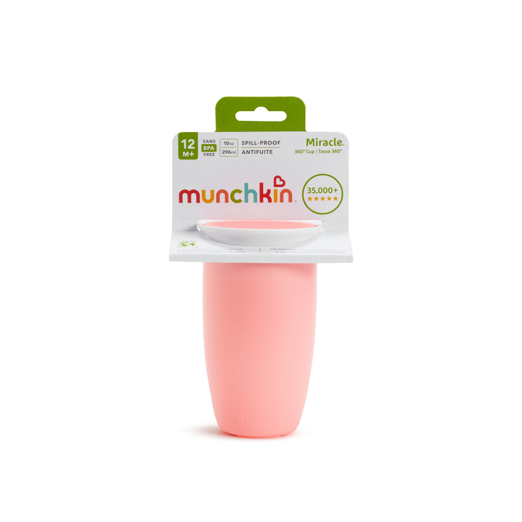 Vaso Miracle 360° con tapa · 296 ml